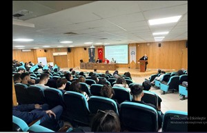 İktisadi ve İdari Bilimler Fakültesi Öğrencilerine Ortak Eğitim Hakkında Bilgilendirme Toplantısı Yapıldı