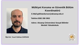 Bölüm Koordinatörlerimiz