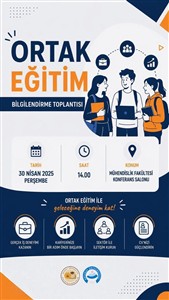 Ortak Eğitim Bilgilendirme Toplantısı