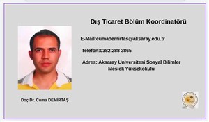 Bölüm Koordinatörlerimiz